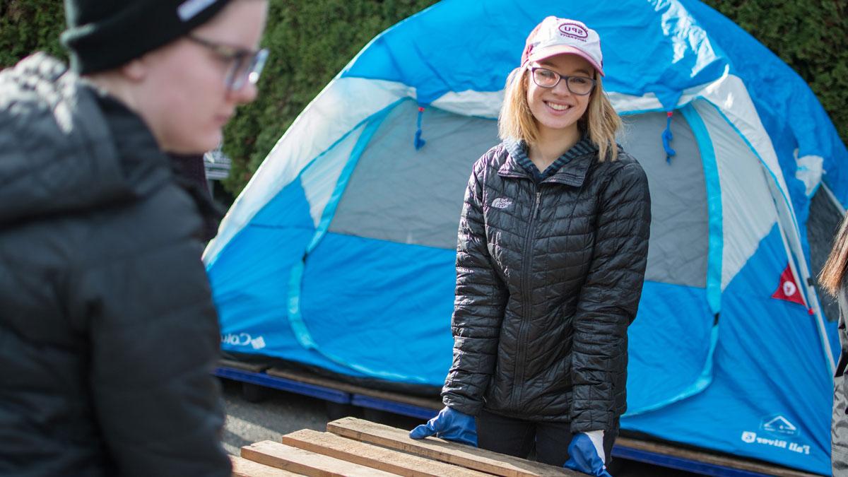 Engaging the City Tent City